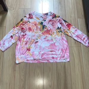 Concepts Floral Long Sleeve Blouse TBD Q